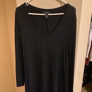 Black long sleeve dress